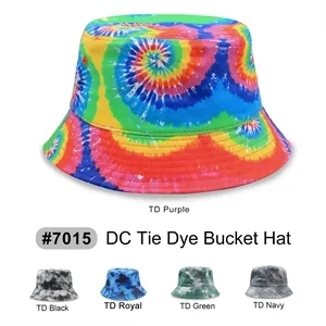 Premium tie dye bucket hat
