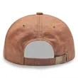 Unstructured 5 panel oil waxed cap | https://www.bestnamebadges.com