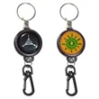 Outdoor Concave Badge Reel w/ Carabiner | https://www.bestnamebadges.com