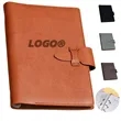 Vintage Leather Cover Notebook For Business Personal | https://www.bestnamebadges.com