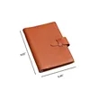 Vintage Leather Cover Notebook For Business Personal | https://www.bestnamebadges.com