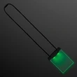 Space Glow Light Badge Necklace | https://www.bestnamebadges.com
