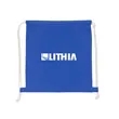 Recycled Threads Drawstring Bag | https://www.bestnamebadges.com
