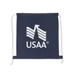 Recycled Threads Drawstring Bag | https://www.bestnamebadges.com
