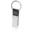 Leather Metal Keychains | https://www.bestnamebadges.com