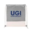 TwinTone Recycled Cotton Drawstring Bag | https://www.bestnamebadges.com
