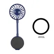 MagClip Type-C Rechargeable Fan | https://www.bestnamebadges.com