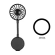 MagClip Type-C Rechargeable Fan | https://www.bestnamebadges.com