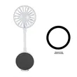MagClip Type-C Rechargeable Fan | https://www.bestnamebadges.com