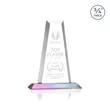 Imperial Tower Award - Prismatic | https://www.bestnamebadges.com