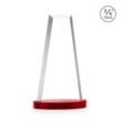 Imperial Tower on Alberton Base - Red | https://www.bestnamebadges.com