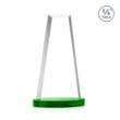 Imperial Tower on Alberton Base - Green | https://www.bestnamebadges.com
