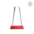 Imperial Tower on Newhaven Base - Red | https://www.bestnamebadges.com