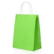 Custom Reusable Kraft Paper Bag with Handles | https://www.bestnamebadges.com