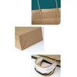 Custom Shopping Kraft Paper Bag with Handle | https://www.bestnamebadges.com