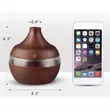 Wood Grain 7 Colors Air Humidifier Essential Oil Diffuser | https://www.bestnamebadges.com