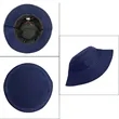 Customized Summer Solid Color Cotton Bucket Hat | https://www.bestnamebadges.com