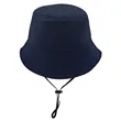 Customized Summer Solid Color Cotton Bucket Hat | https://www.bestnamebadges.com