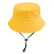 Customized Summer Solid Color Cotton Bucket Hat | https://www.bestnamebadges.com