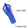 Customized Mini Outdoor Keychain LED Flashlight | https://www.bestnamebadges.com