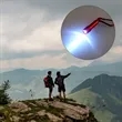 Customized Mini Outdoor Keychain LED Flashlight | https://www.bestnamebadges.com