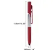 4-in-1 Stylus Ballpoint Pen with LED Light and Phone Stand | https://www.bestnamebadges.com