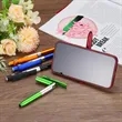 4-in-1 Stylus Ballpoint Pen with LED Light and Phone Stand | https://www.bestnamebadges.com