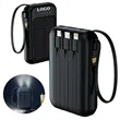 20,000mAh Portable Solar Charging Power Bank with LED Light | https://www.bestnamebadges.com
