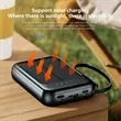 20,000mAh Portable Solar Charging Power Bank with LED Light | https://www.bestnamebadges.com