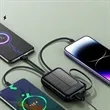 20,000mAh Portable Solar Charging Power Bank with LED Light | https://www.bestnamebadges.com