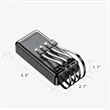 20,000mAh Solar Charging Power Bank with Built-in LED Light | https://www.bestnamebadges.com