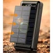 20,000mAh Solar Charging Power Bank with Built-in LED Light | https://www.bestnamebadges.com