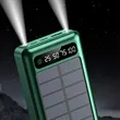 20,000mAh Solar Charging Power Bank with Built-in LED Light | https://www.bestnamebadges.com
