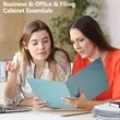 Plastic Document Organizer Folder with Business Card Slot | https://www.bestnamebadges.com