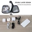 Electronics Travel Organizer Bag with Multiple Compartments | https://www.bestnamebadges.com