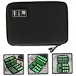 Travel Electronics Organizer Bag with Large Storage Capacity | https://www.bestnamebadges.com
