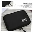 Travel Electronics Organizer Bag with Large Storage Capacity | https://www.bestnamebadges.com