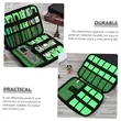 Travel Electronics Organizer Bag with Large Storage Capacity | https://www.bestnamebadges.com