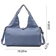 Large Capacity Yoga Duffel Bag With Wet Dry Compartments | https://www.bestnamebadges.com