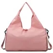 Large Capacity Yoga Duffel Bag With Wet Dry Compartments | https://www.bestnamebadges.com