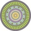Printed Circle Towel 60" | https://www.bestnamebadges.com