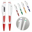 Ballpoint pens with colorful handles suitable for branding | https://www.bestnamebadges.com