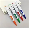 Ballpoint pens with colorful handles suitable for branding | https://www.bestnamebadges.com