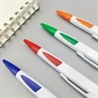Ballpoint pens with colorful handles suitable for branding | https://www.bestnamebadges.com