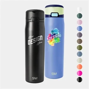 24 oz Simple Modern® Mesa Loop Covered Spout Water Bottle | https://www.bestnamebadges.com
