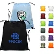 Traditional Drawstring Bag polyester backpack | https://www.bestnamebadges.com