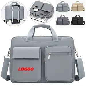 Shockproof Laptop Bag With Air Cushion Multi Compartment