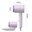 Foldable Portable Hair Dryer With Powerful Airflow Design | https://www.bestnamebadges.com