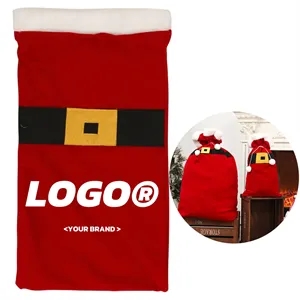 Christmas Santa Belt Candy Bag For Holiday Gift Packaging