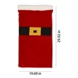 Christmas Santa Belt Candy Bag For Holiday Gift Packaging | https://www.bestnamebadges.com